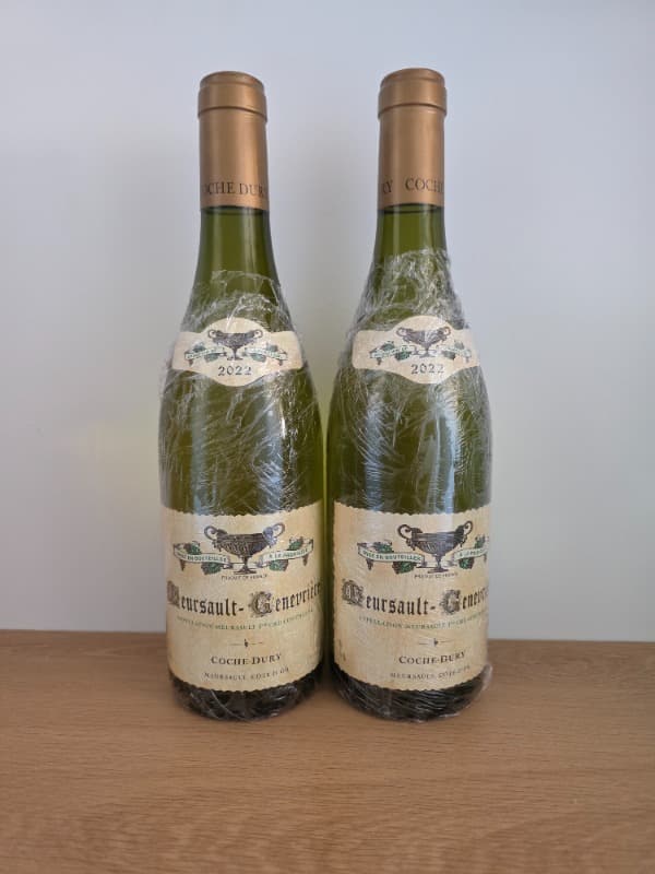 2 x Meursault, Genévrières, J.F. Coche-Dury, 2022