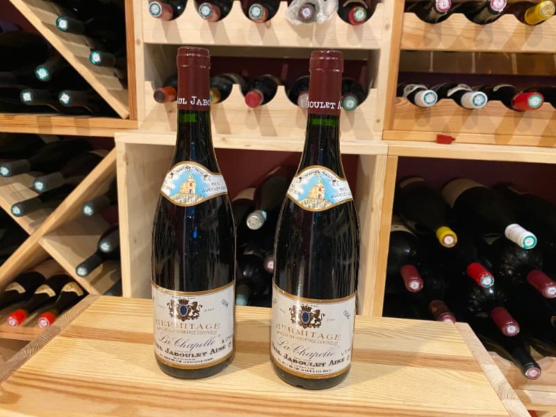 2 x Hermitage, La Chapelle, Paul Jaboulet Ainé, 1996