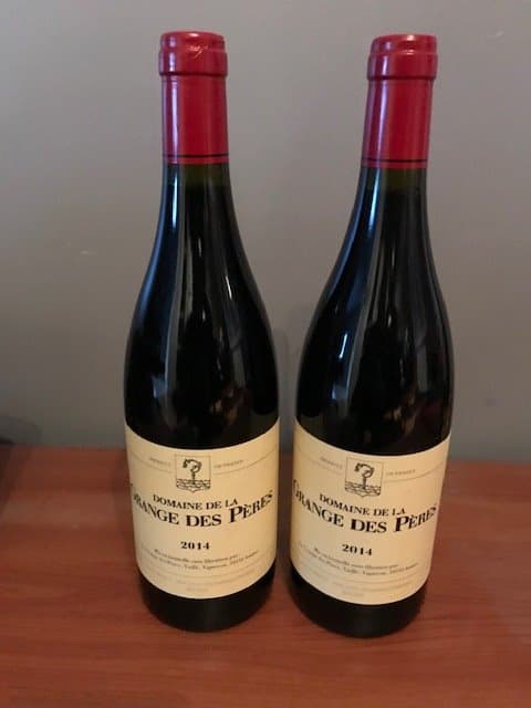 2 x La Grange des Pères, Vin de Pays de l'Hérault, 2014