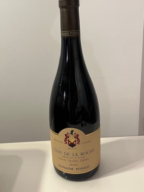 Clos-de-la-Roche, Vieilles Vignes, Domaine Ponsot, 2010