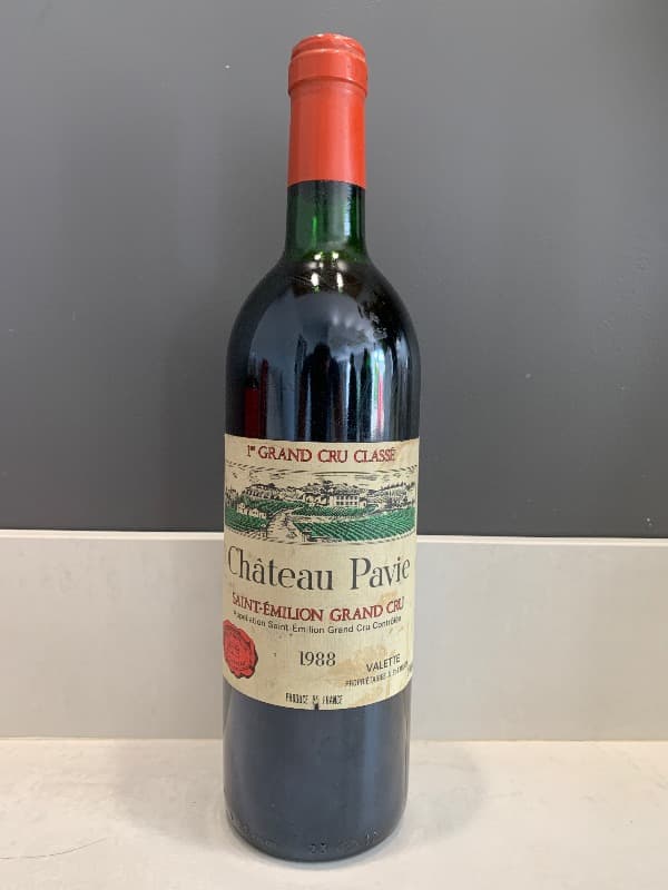 Château Pavie, Saint-Émilion, 1988