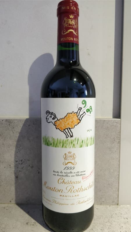 Château Mouton Rothschild, Pauillac, 1999