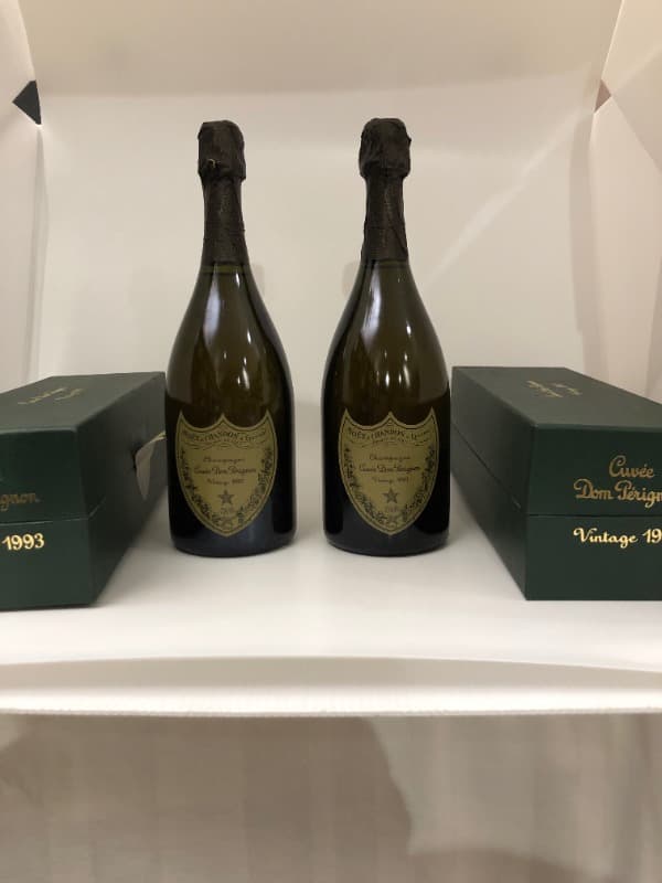 2 x Dom Pérignon, Moët & Chandon, Champagne, 1993