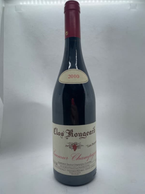 Les Poyeux, Saumur Champigny, Clos Rougeard, 2010