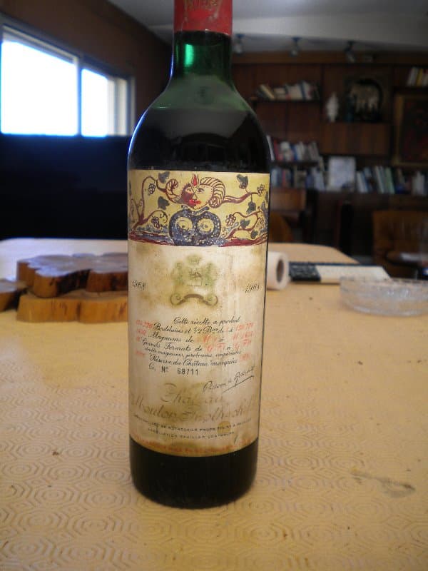 Château Mouton Rothschild, Pauillac, 1968