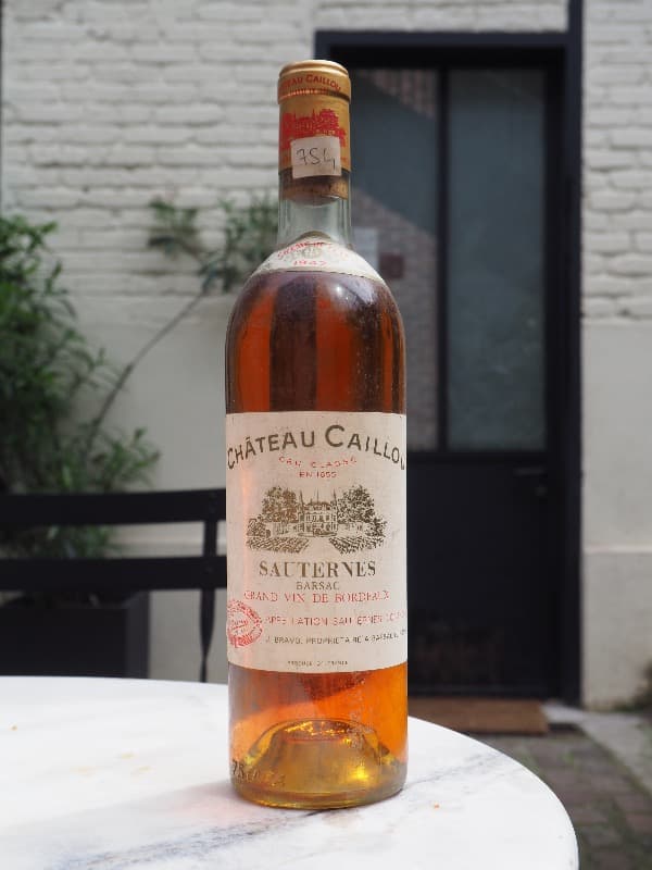 Château Caillou, Sauternes, 1947