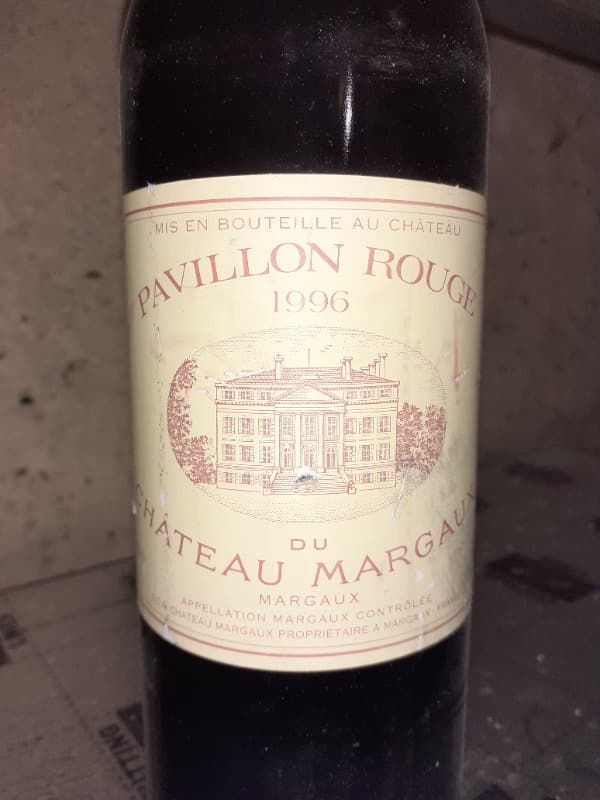 Pavillon Rouge, château Margaux, Margaux, 1996