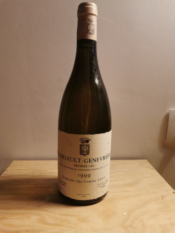 2 x Meursault, Genevrières, Domaine des Comtes Lafon, 1999