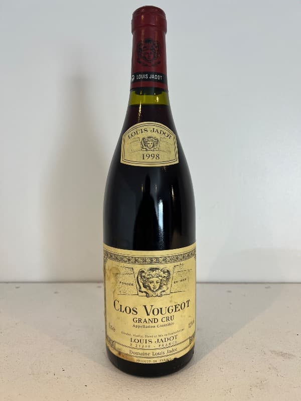 Clos de Vougeot, Grand cru, Louis Jadot, 1998