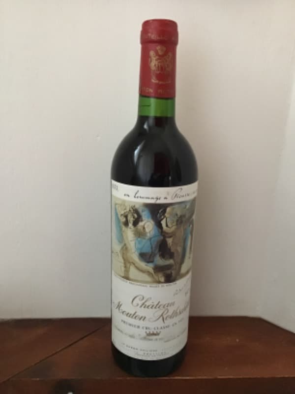 Château Mouton Rothschild, Pauillac, 1973