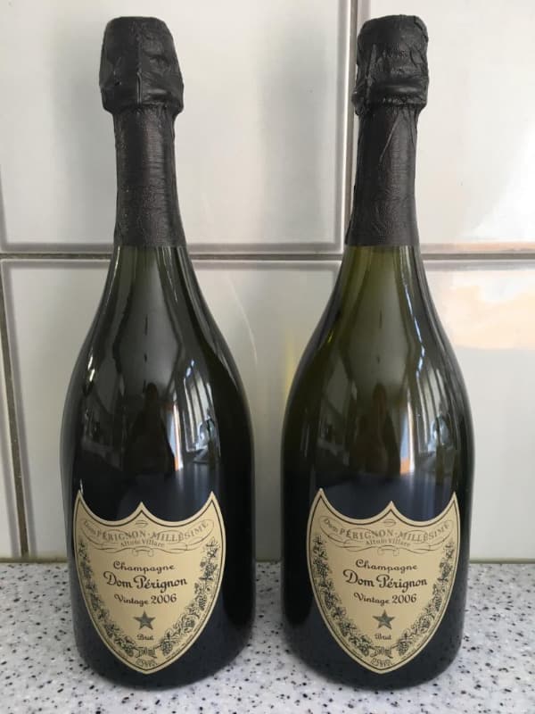 2 x Dom Pérignon, Champagne, 2006