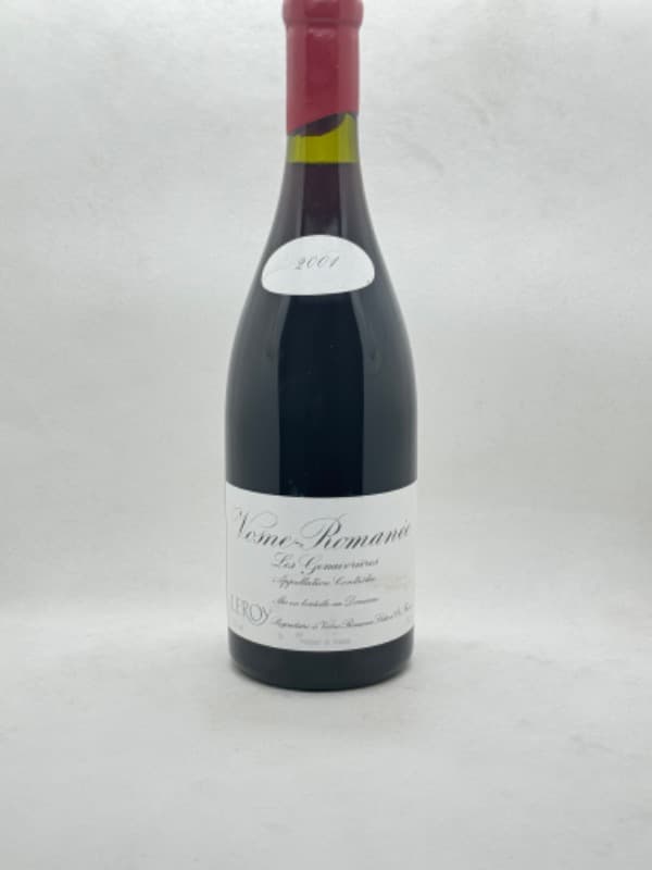 Vosne-Romanée, Genevrieres, Leroy, 2001