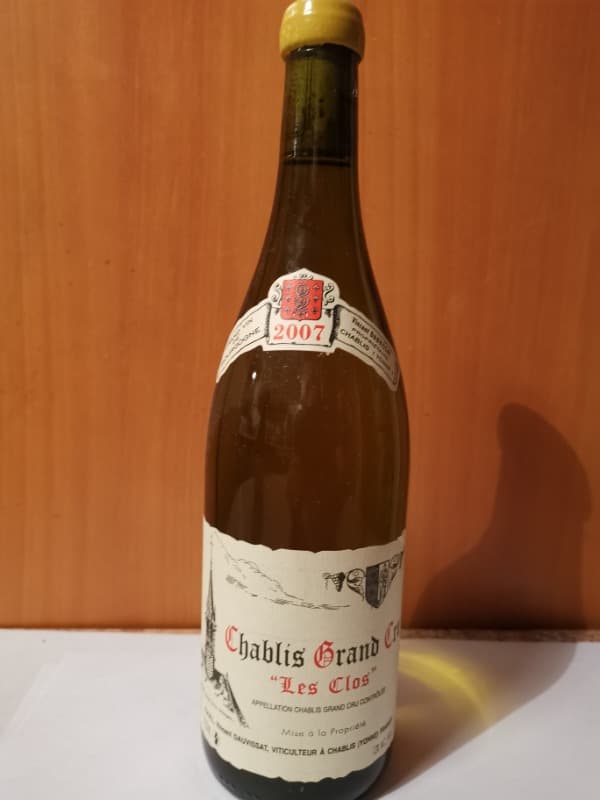 Chablis Grand Cru, Les clos, Domaine Dauvissat, 2007
