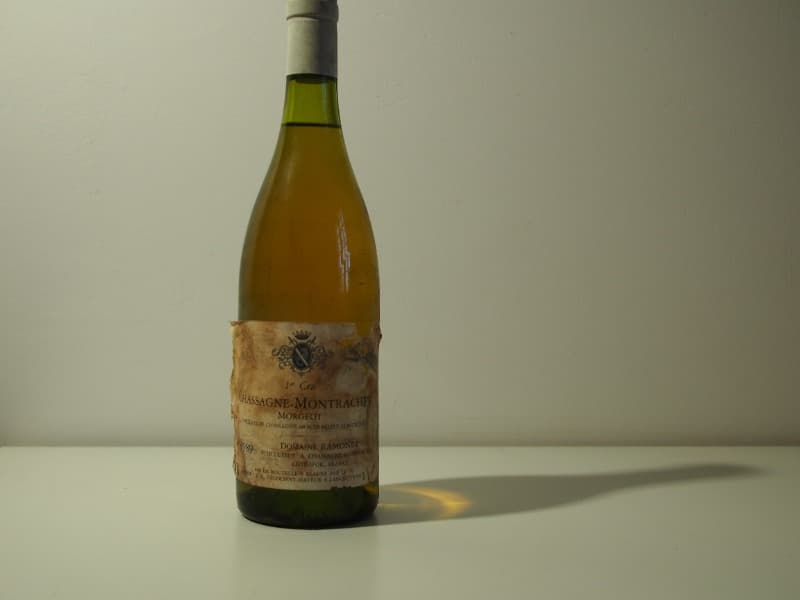 Chassagne-Montrachet, 1er cru Morgeot, Domaine Ramonet, 1989