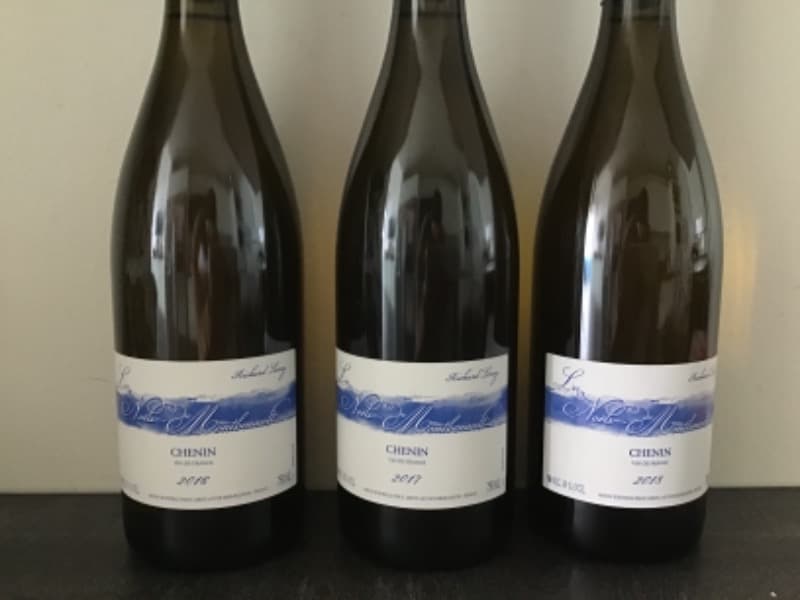 Verticale (2016 - 2018) 3 x "Les Noëls de montbenault", Domaine Richard Leroy