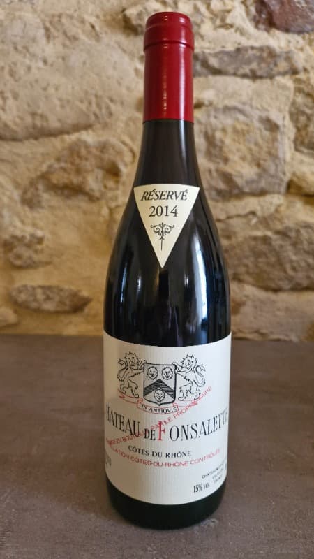 Côtes-du-Rhône, Château Fonsalette, 2014