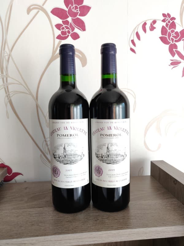 2 x Château La Violette, Pomerol, 2005