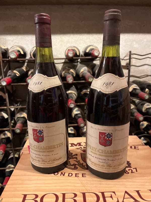 2 x Gevrey-Chambertin, Jean Claude Fourrier, 1981