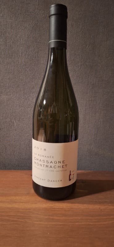 Chassagne-Montrachet, 1er cru la Romanée, Domaine Dancer, 2018