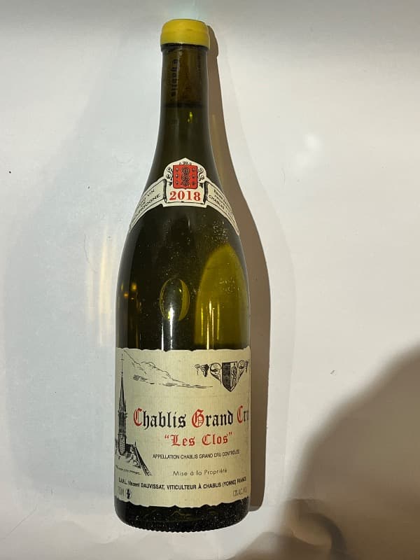 Chablis Grand Cru, Les Clos, Domaine Vincent Dauvissat, 2018