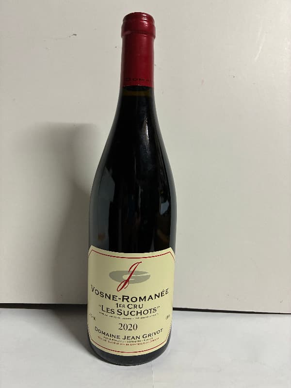 Vosne-Romanée, 1er Cru Les Suchots, Domaine Jean Grivot, 2020
