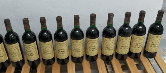 10 x CHATEAU GLORIA, Saint-Estèphe, 1987