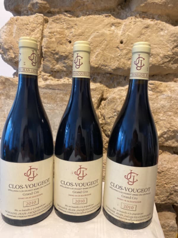 3 x Clos de Vougeot, Grand Cru, Domaine J. J. Confuron, 2010