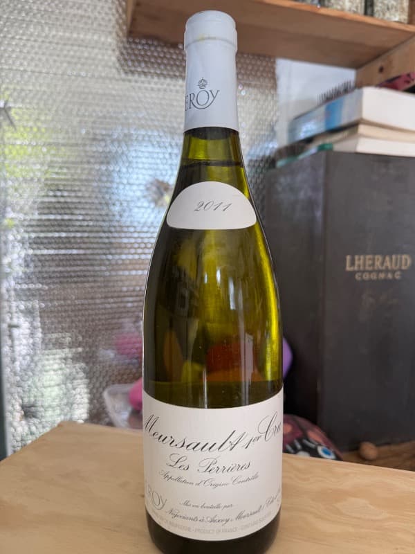 Meursault, 1er cru les Perrières, Domaine Leroy, 2011