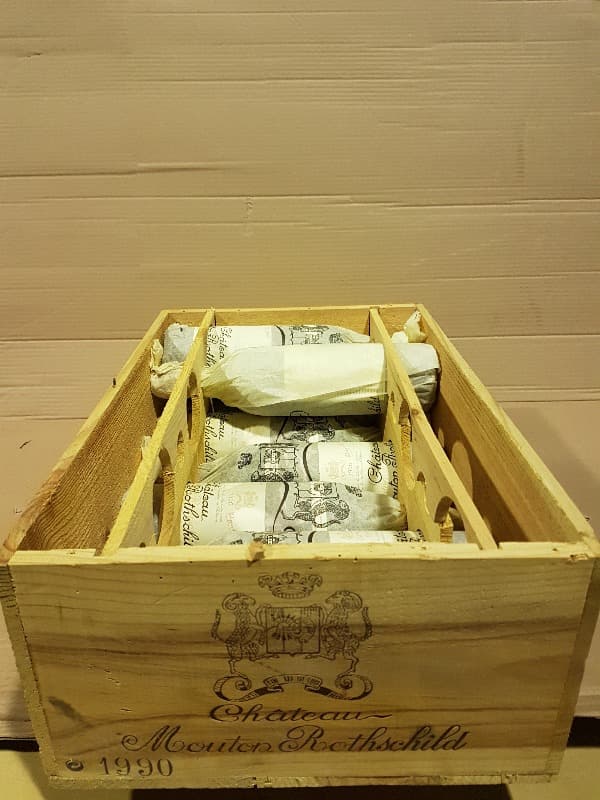 4 x Château Mouton Rothschild, Pauillac, 1990
