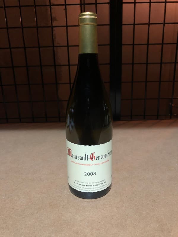 Meursault, 1-er cru - Genevrieres, Bernard Boisson-Vadot, 2008