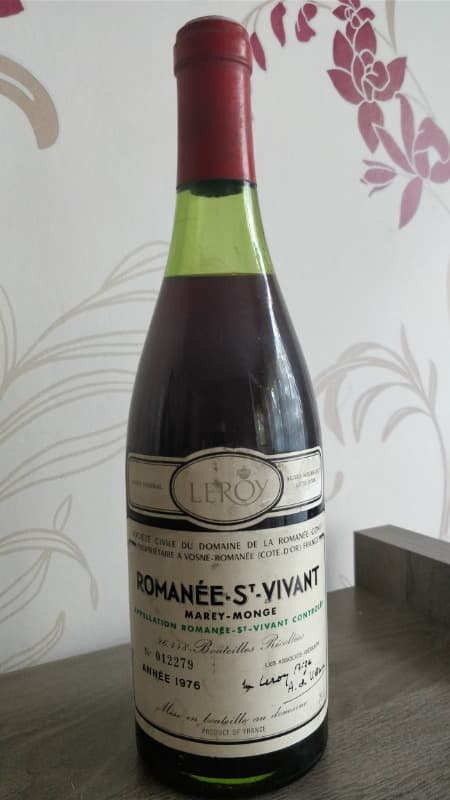 Romanée-Saint-Vivant, Marey Monge, Romanée Conti, 1976