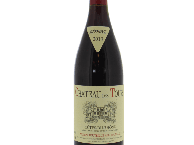 Côtes-du-Rhône, château des Tours, 2019