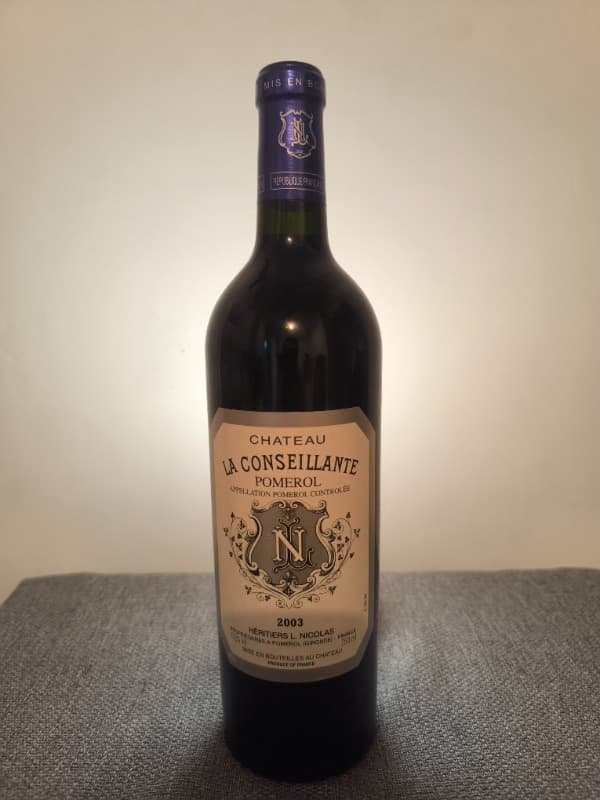 Château la Conseillante, Pomerol, 2003