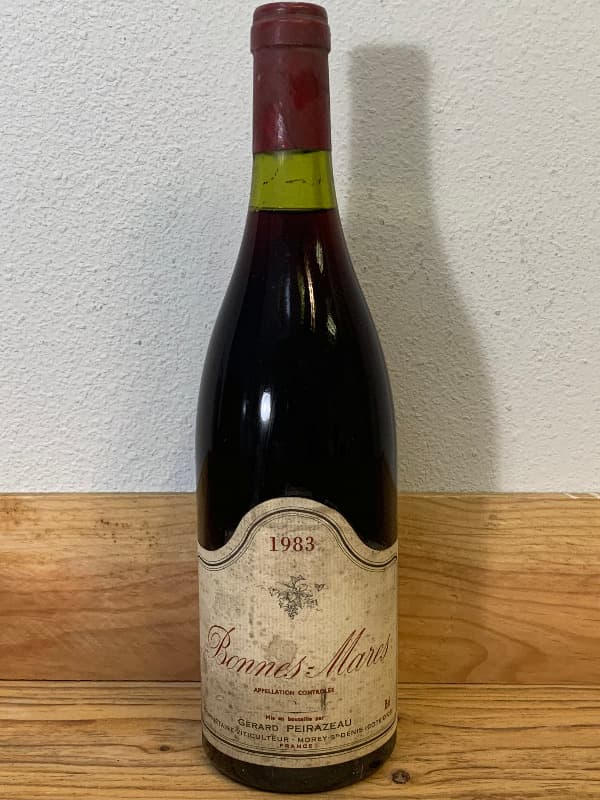 Bonnes-Mares, Gérard Peirazeau, 1983