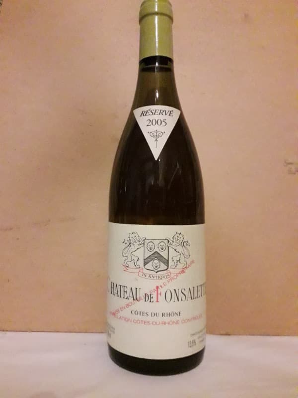 Côtes-du-Rhône, Château de Fonsalette (Bc/Wh), 2005