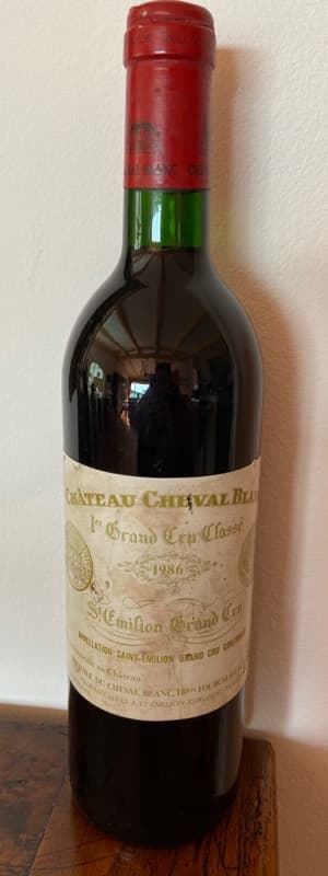 Cheval blanc, Saint-Émilion, 1986