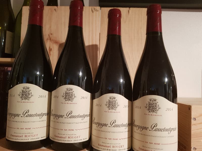 4 x Bourgogne Passetoutgrain, Rouget Emmanuel, 2014