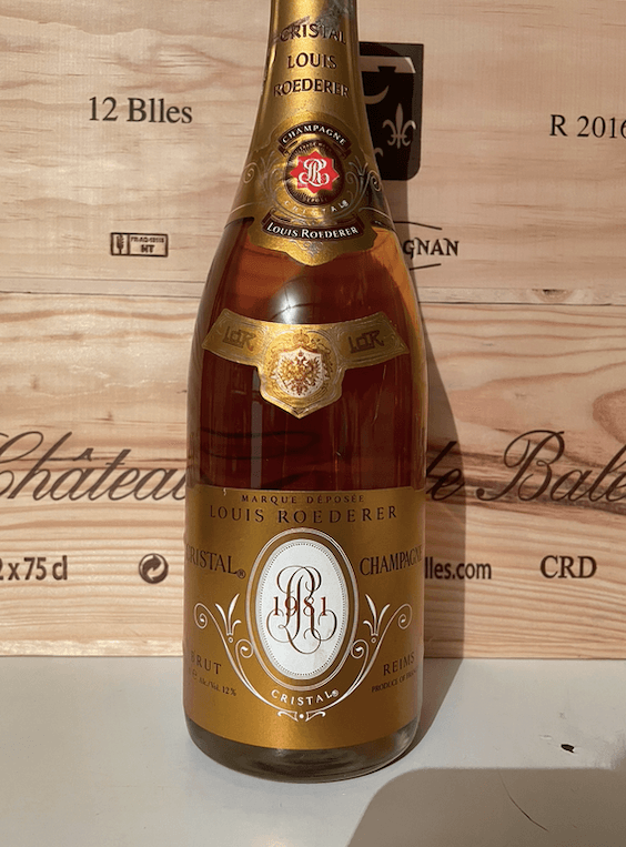 Cristal, Louis Roëderer, Champagne, 1981