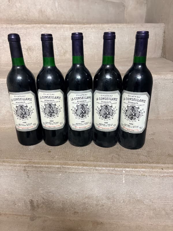 10 x château La Conseillante, Pomerol, 1992