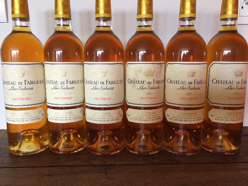 6 x Château de Fargues, Sauternes, 2001