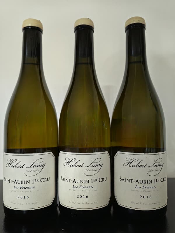 3 x Saint-Aubin, 1er cru - Les Frionnes, Domaine Hubert Lamy, 2016