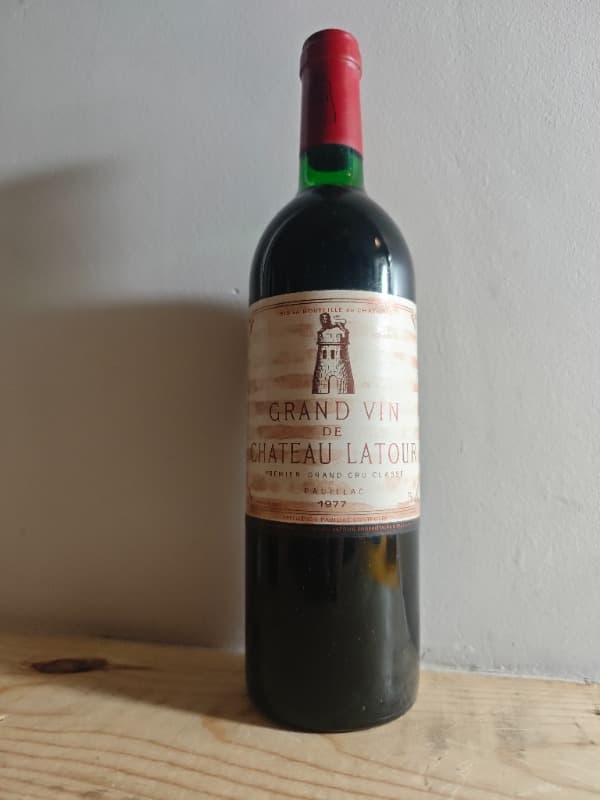 Grand Vin de Château Latour, Pauillac, 1977