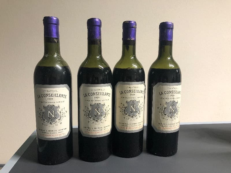 4 x Château la Conseillante, Pomerol, 1959