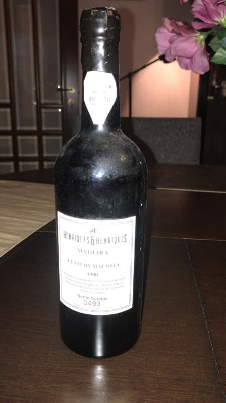 Century Malmsey, Henriques & Henriques, 1900