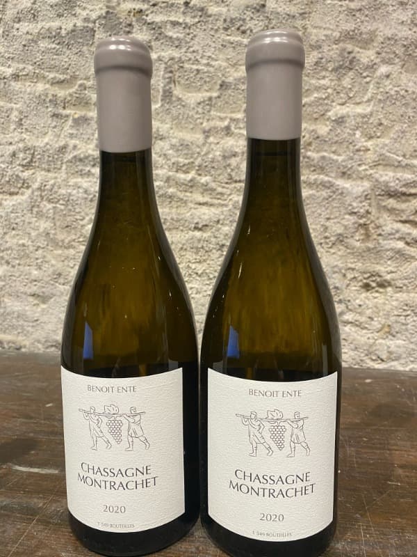 2 x Chassagne-Montrachet, Houillère, domaine Benoît Ente, 2020