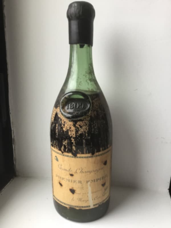 Grande champagne, Marquis C de Genet, Cognac, 1809