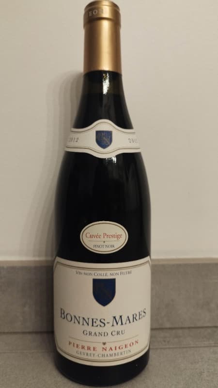 Bonnes-Mares, Grand Cru, Pierre Naigeon, 2012