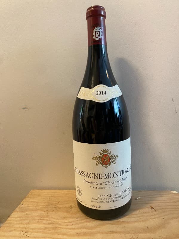 Chassagne-Montrachet, 1er Cru Clos Saint Jean, Domaine Jean-Claude Ramonet, 2014 (Magnum)