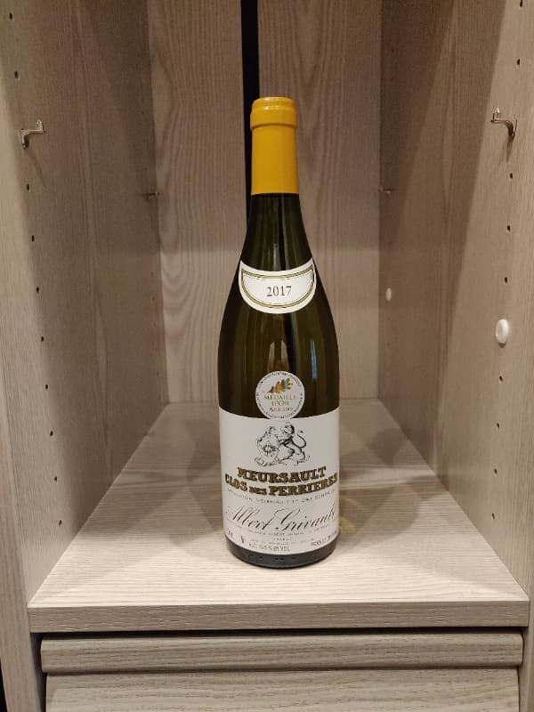 Meursault, Clos des Perrières, Albert Grivault 1er Cru, 2017