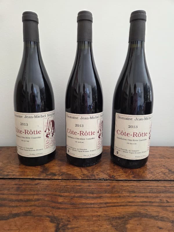 3 x Côte-Rôtie, Jean Michel Stephan, 2013